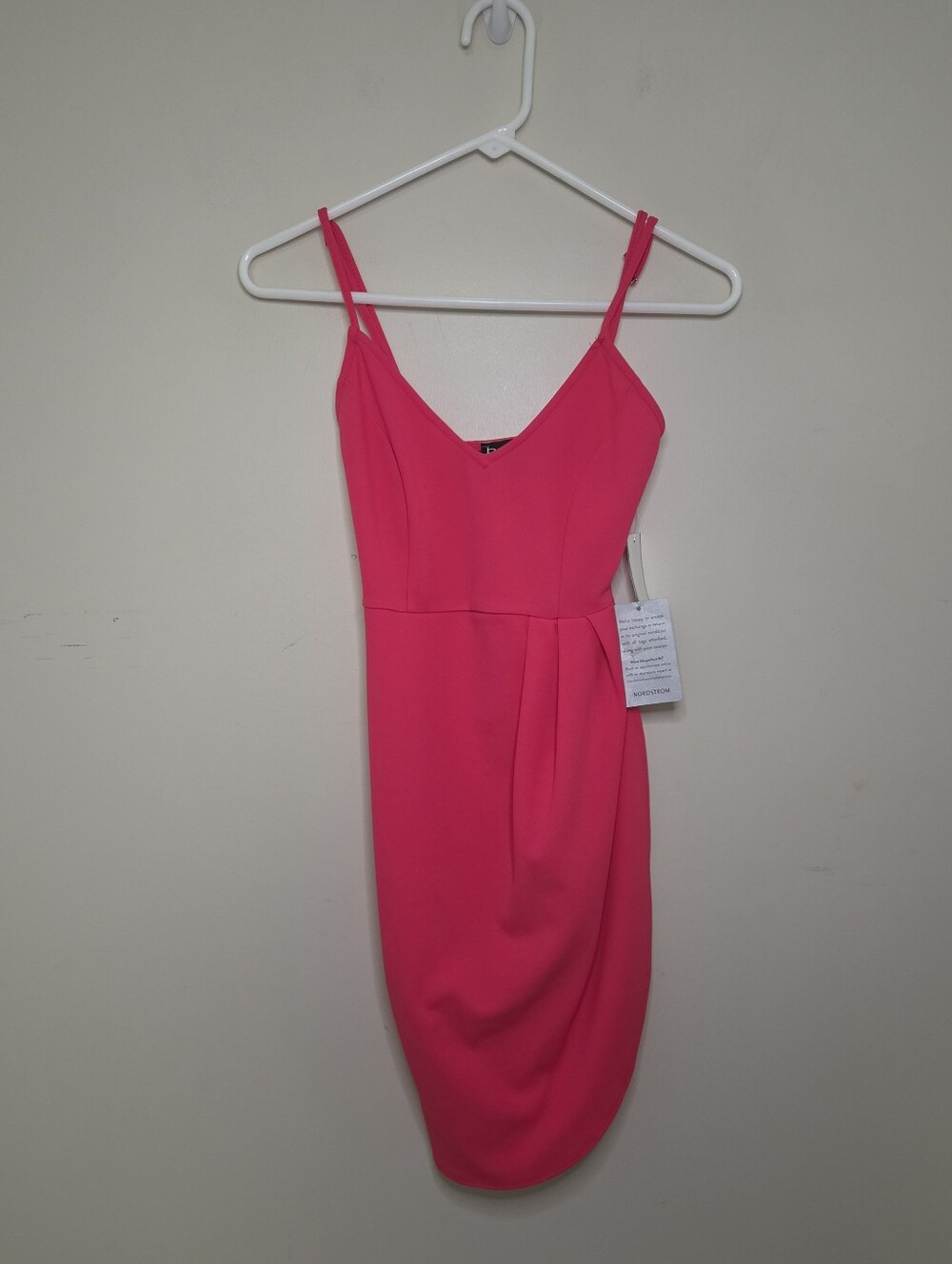 Women's Bebe Pink Mini Dress Sz XS NWT